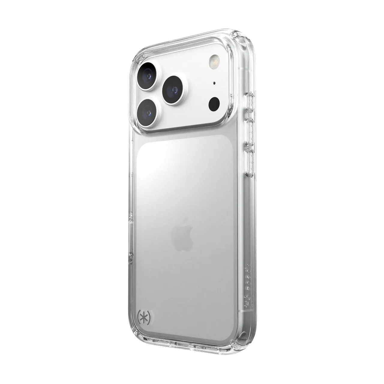 Калъф Speck Presidio Perfect-Clear, за iPhone 18 Pro, Clear 2 Перспективен изглед на Speck Presidio Perfect-Clear за iPhone 18 Pro