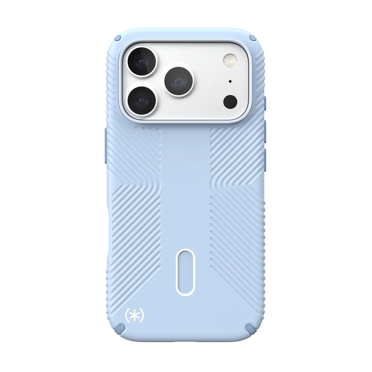 Калъф Speck Presidio2 Grip, MagSafe, ClickLock, за iPhone 18 Pro, Sable 3 Заден изглед на Speck Presidio2 Grip MagSafe with ClickLock Sable