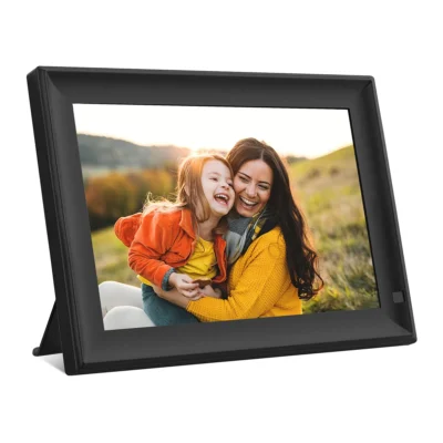 Дигитална фоторамка Xmart DF1026M 10.1 инча в черен цвят с хоризонтално показване на снимки