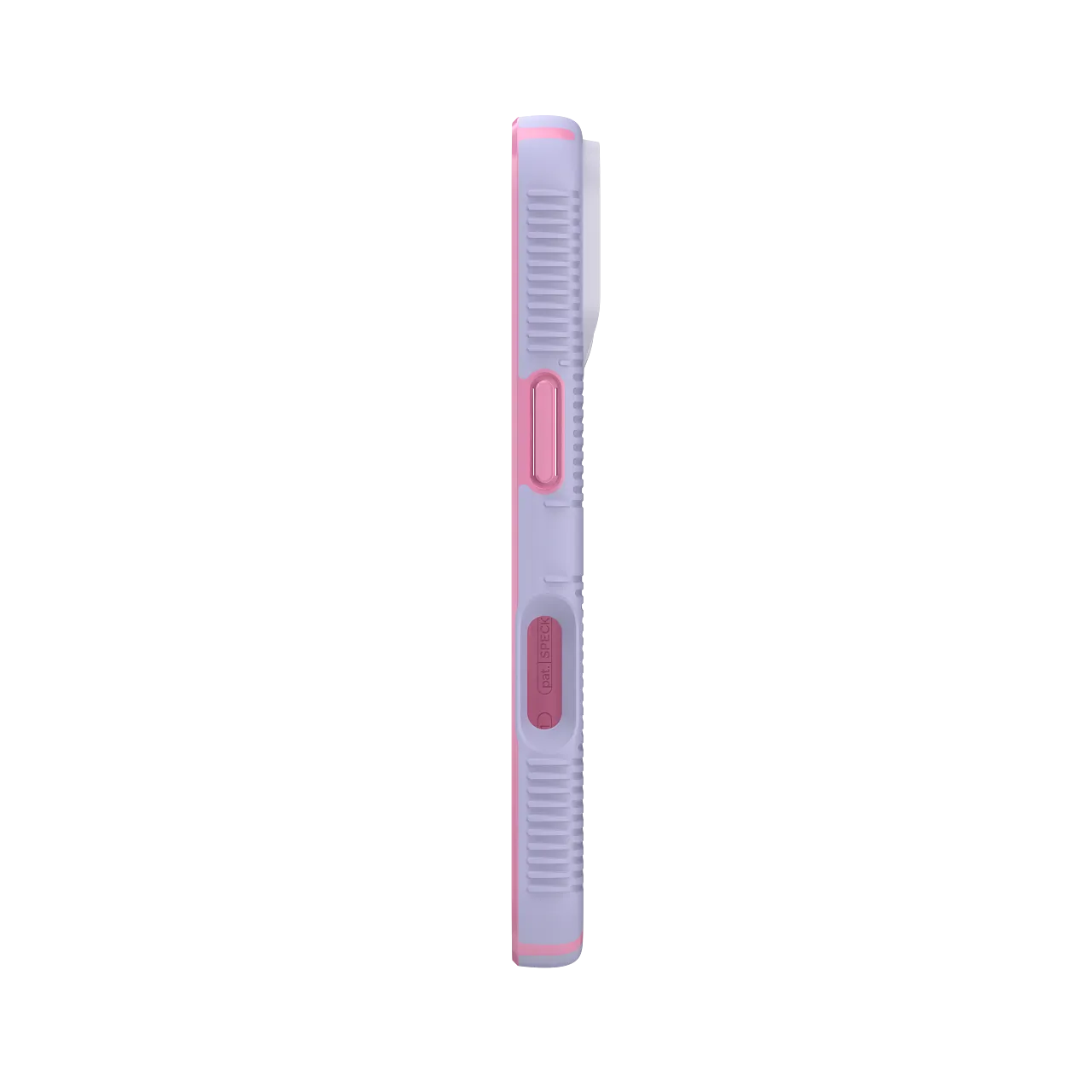 Калъф Speck CandyShell Grip, MagSafe, за iPhone 18 Pro, Lilac 4 Страничен профил на Speck CandyShell Grip MagSafe Lilac за iPhone 18 Pro