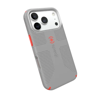 Калъф Speck CandyShell Grip, MagSafe, за iPhone 18 Pro, Overcast Grey